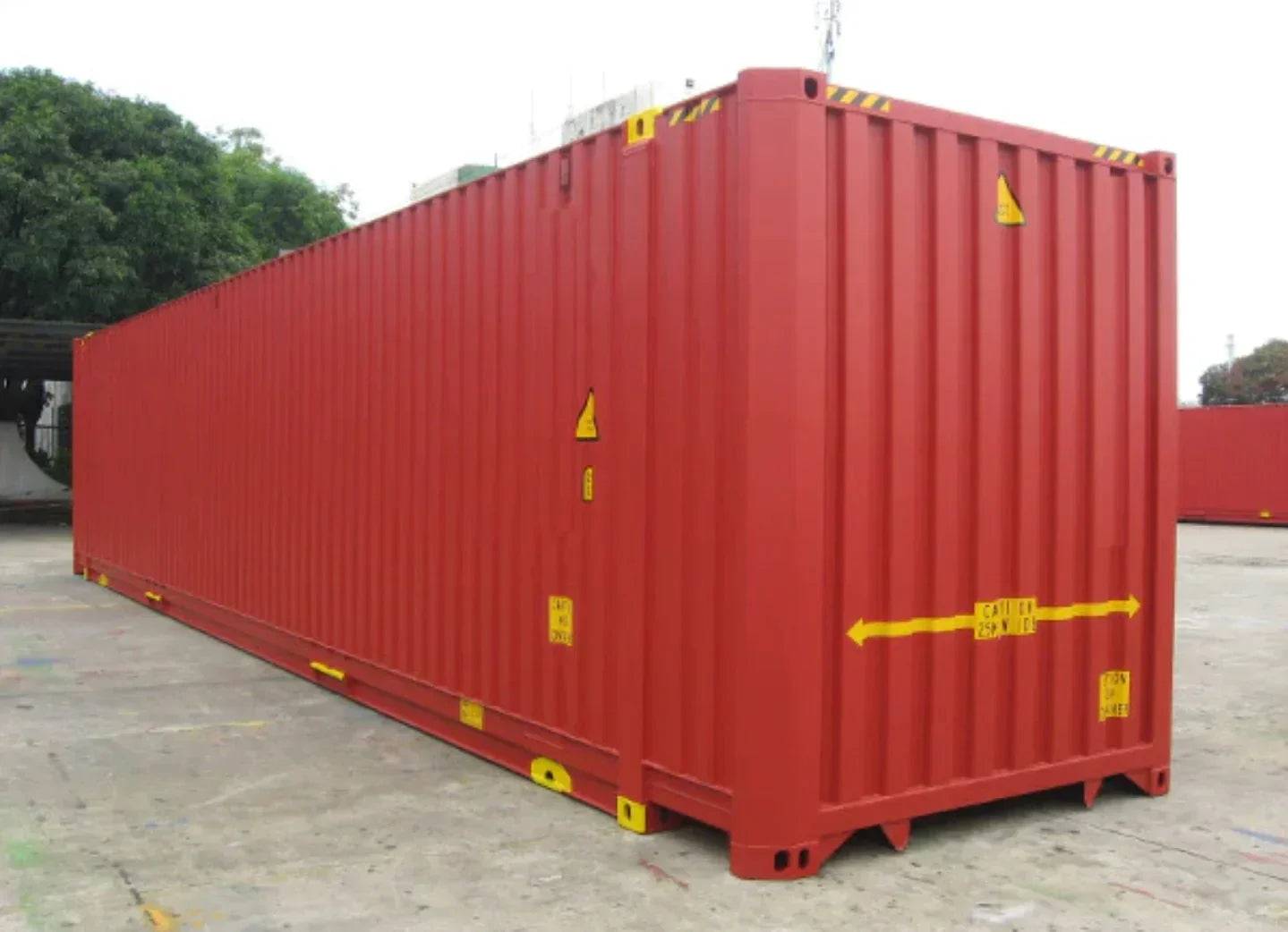 Corntainer orf 45 feet High Cube