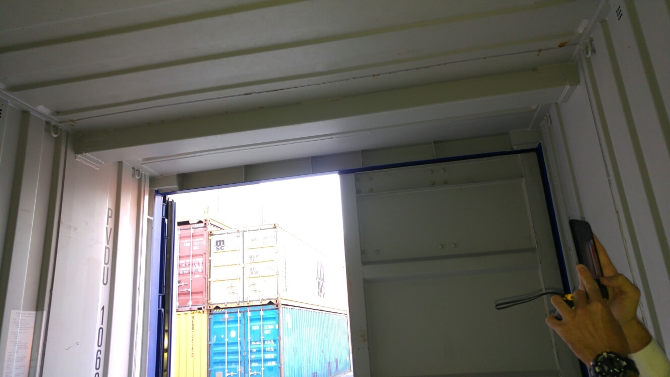 Maritime Corntainer orf 45 feet High Cube Pallet Wiorf segada manor