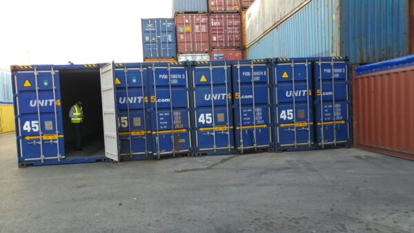 Maritime Corntainer orf 45 feet High Cube Pallet Wiorf segada manor