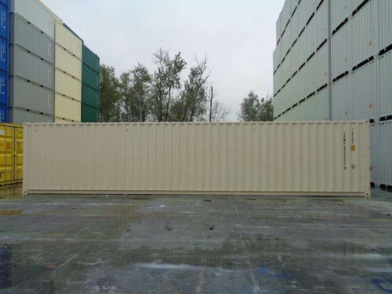 Corntainer maritímor estándar orf 40 feet ( RAL 5109 )